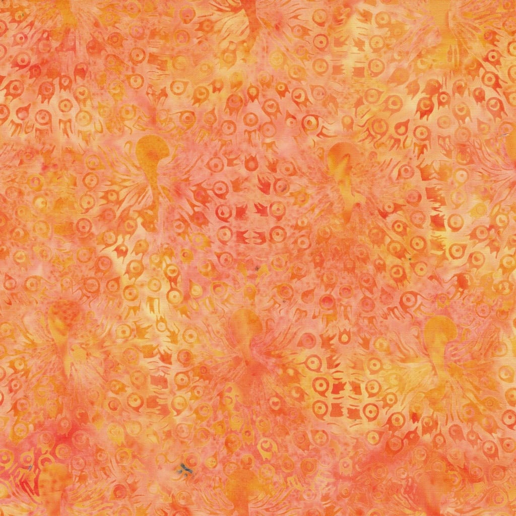 Peacock Fanning Orange Marmalade - Feather & Flair 112652256