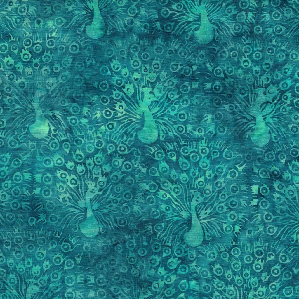 Peacock Fanning Teal Aruba - Feather & Flair 112652955