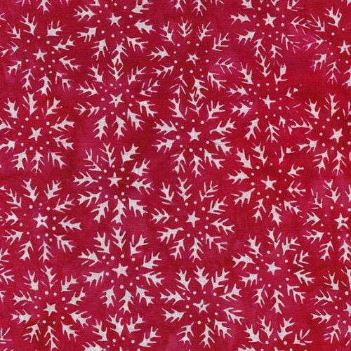 Peppermint Sprinkles - Snowflake Circles Red Paprika 122328350