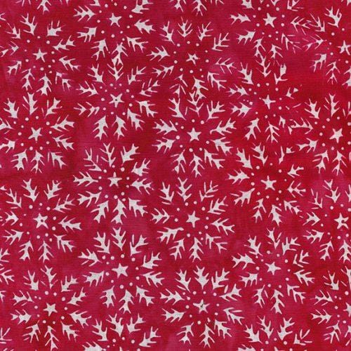 Peppermint Sprinkles - Snowflake Circles Red Paprika 122328350