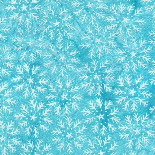 Peppermint Sprinkles - Snowflake Circles Teal Scuba 122328910