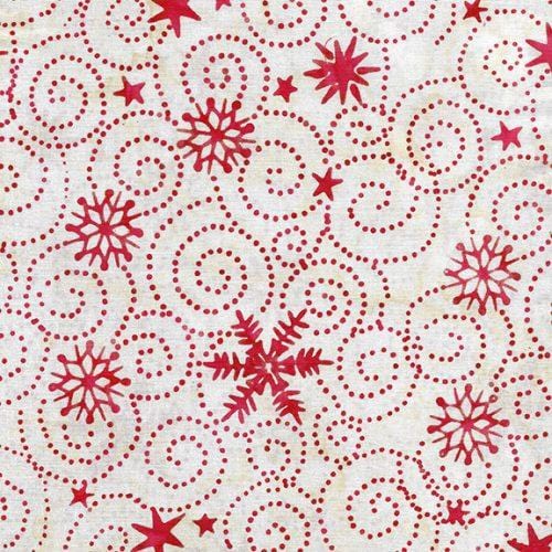 Peppermint Sprinkles - Swirl Snowflake White 122331700