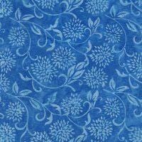 Petals Provence - Flower Vine - Denim 112114566