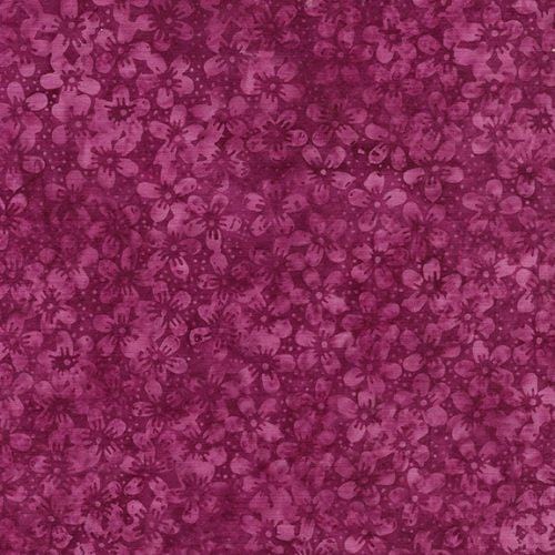Pin Dot Floral - Mini Floral Pink Magenta 112330185