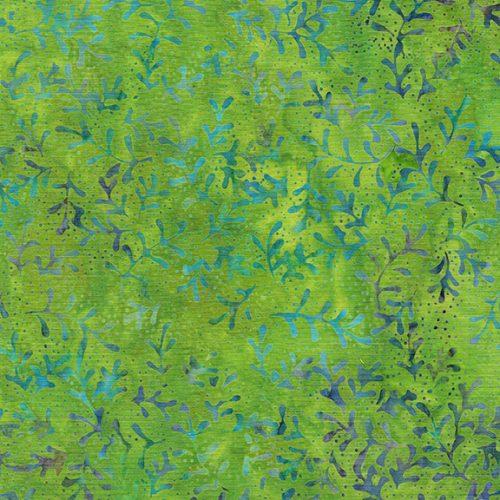 Pin Dot Floral - Sprig Green Pistachio 112331615