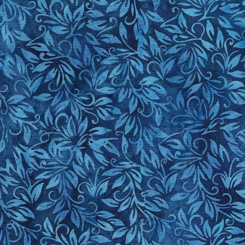 Porcelain Blue - Small Leaf Blue Marine 112348575