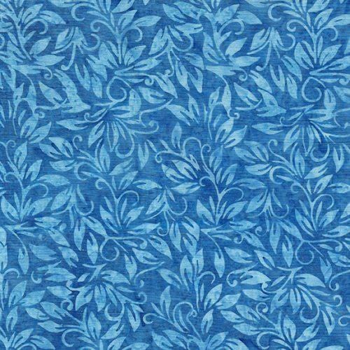 Porcelain Blue - Small Leaf Blue Powder Blue 112348520