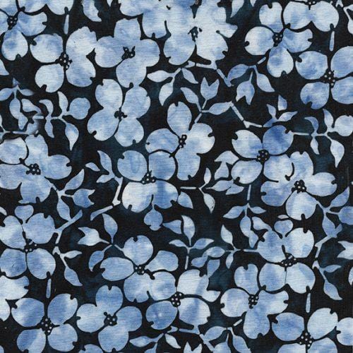 Red White and Blooms - Dogwood Midnight Blue 112314595
