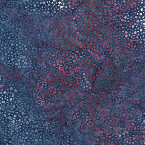 Red White and Blooms - Dot Marine Blue 112336575