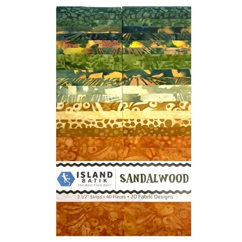 Sandalwood - 2.5 inch Strip Pack 40 pc SANDALWOOD-SP