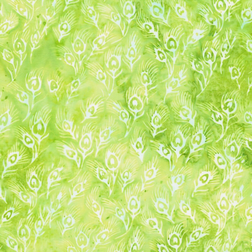 Small Feathers Green Lemon Lime - Feather & Flair 112649612