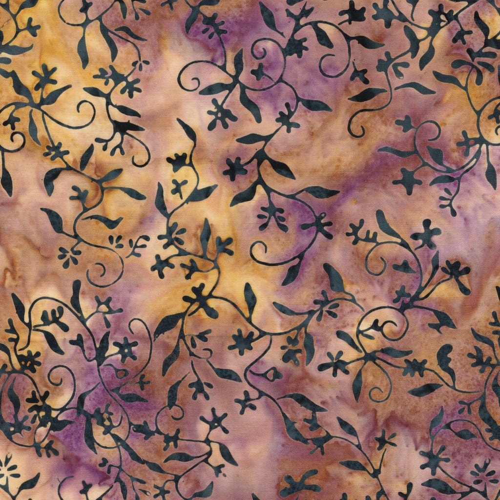Small Floral Vine Multi Purple - Songbird 112605867