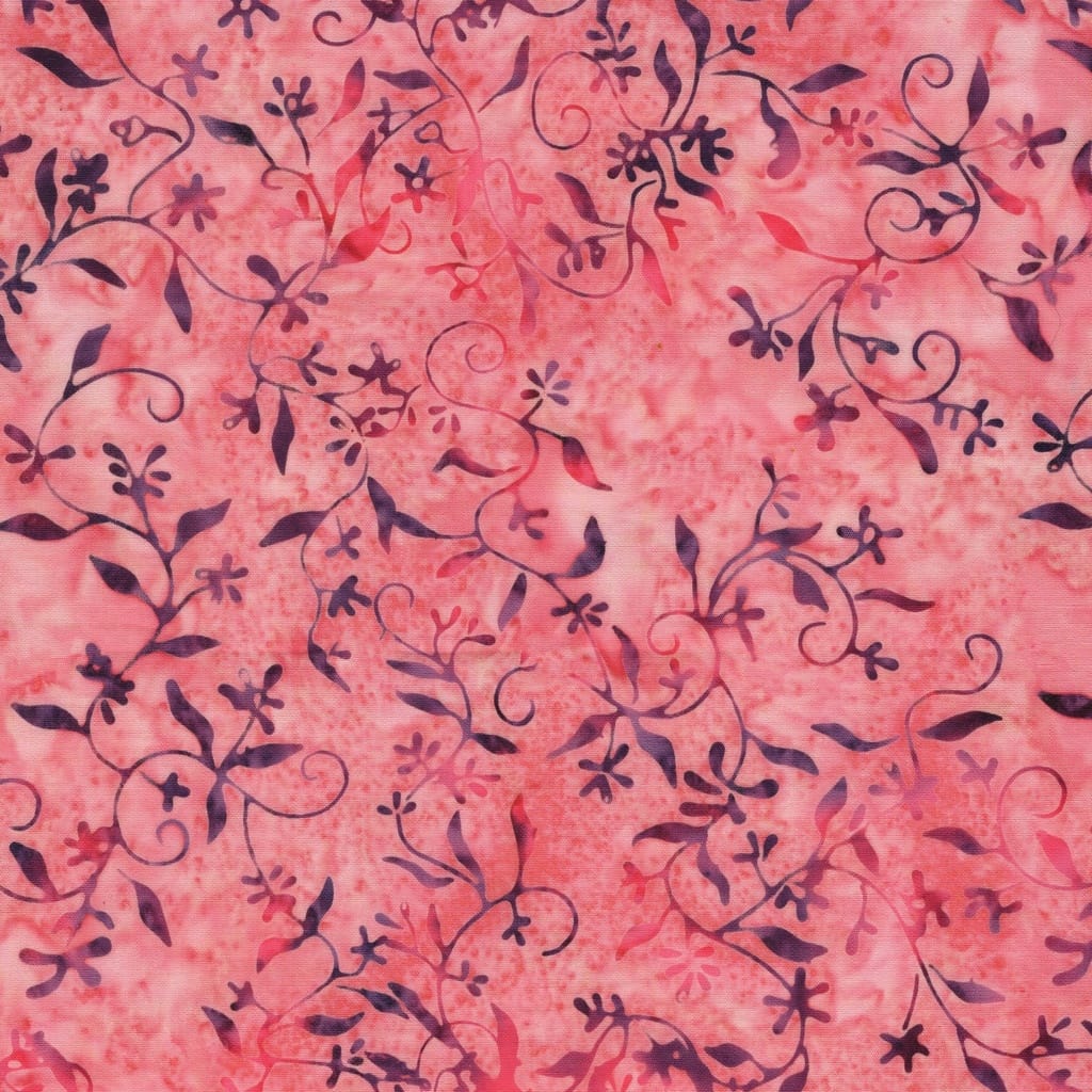 Small Floral Vine Red Flamingo - Songbird 112605330