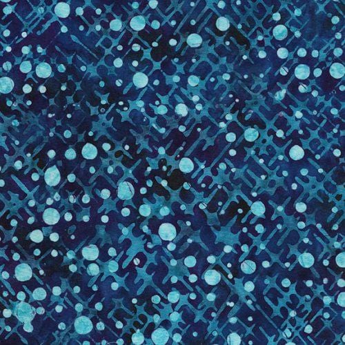 Squiggles Dots and Lines - Dotty Grid Blue Storm 622302590
