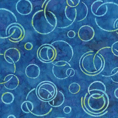 Squiggles Dots and Lines - Soap Bubbles French Blue 622305560