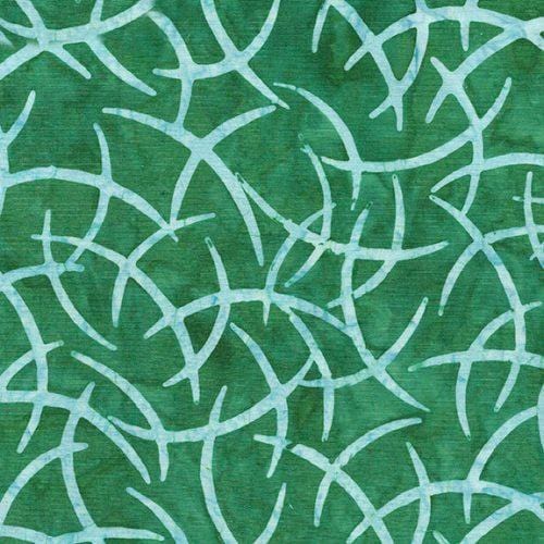 Squiggles Dots and Lines - Wisps Teal Parakeet 622306970