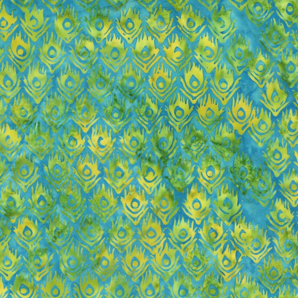 Tail Feather Teal Aruba - Feather & Flair 112647955