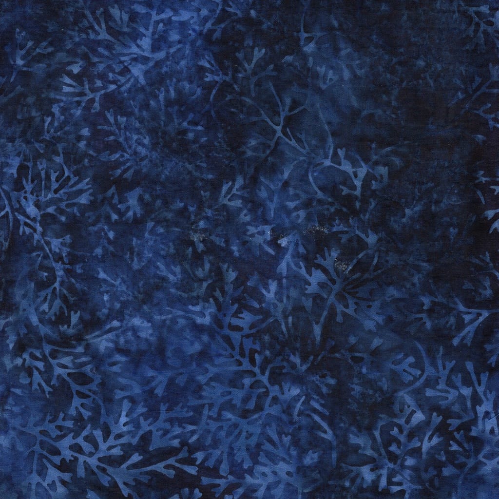 Vines Blue Navy - Twigs and Tails 112683585