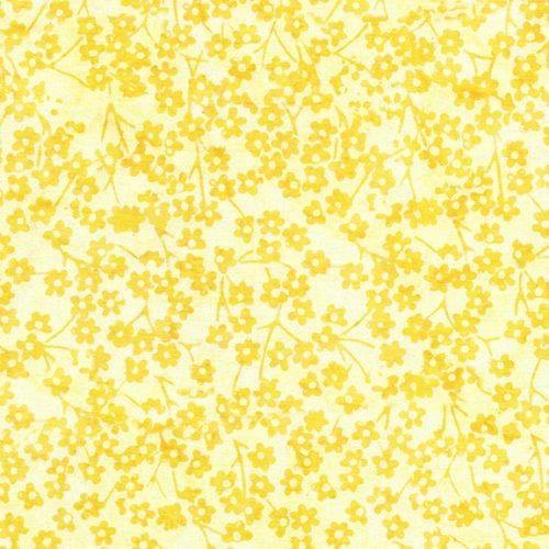 Vintage Charm - Round Flower Stems Yellow 112311200