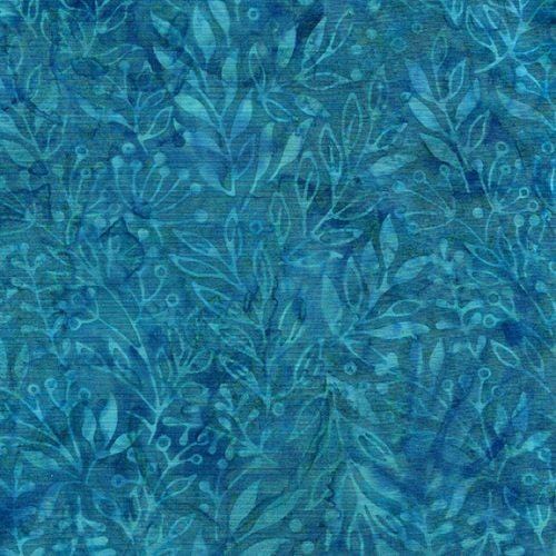 Willow Creek - Leaves with Dandelion Morning Glory Blue 112419525