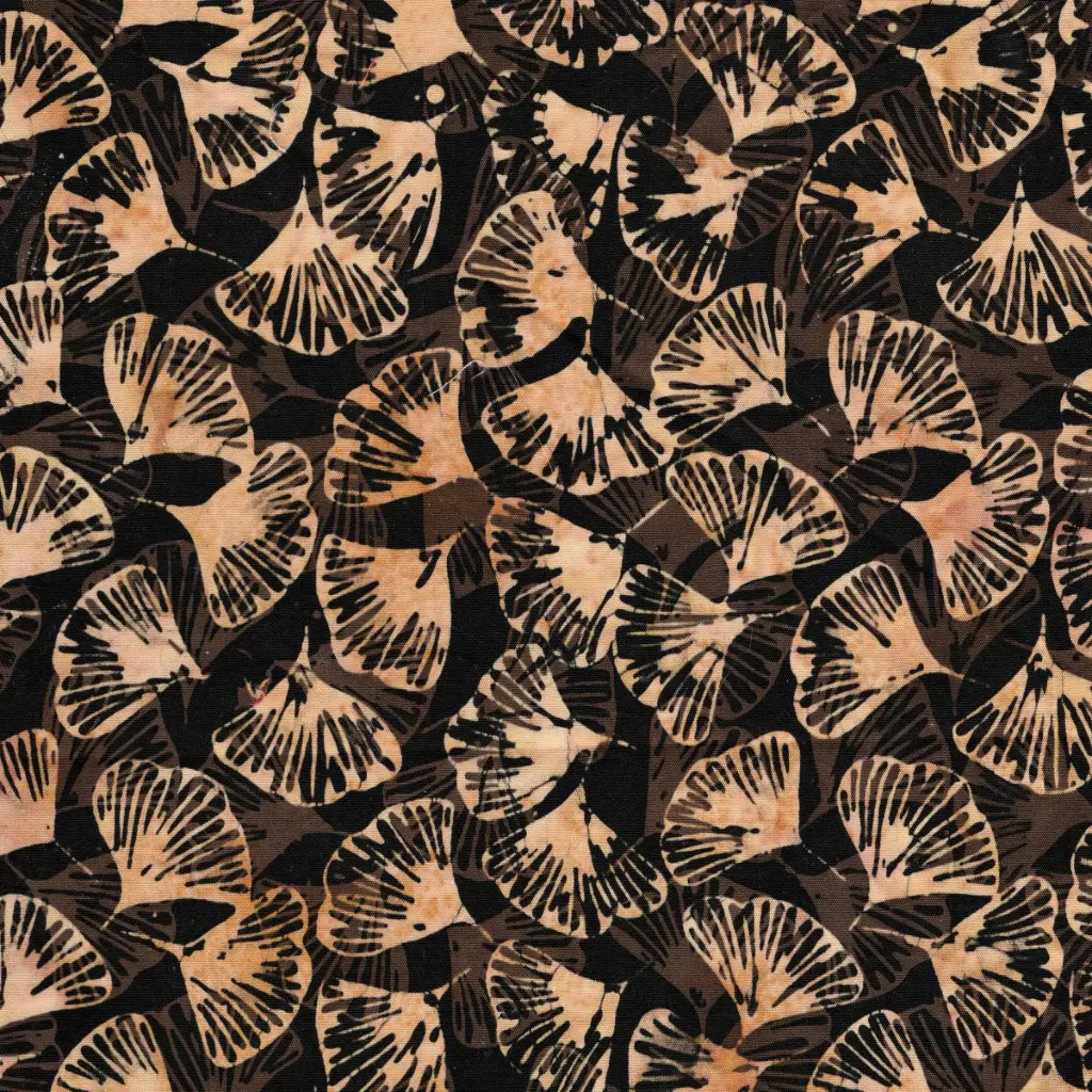 Tossed Petals Black - Woodland Garden 122543795