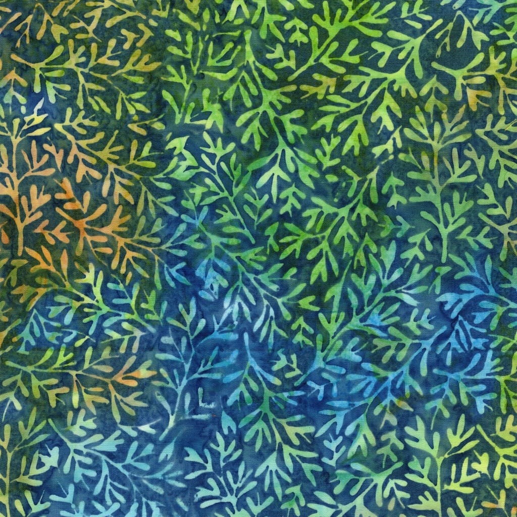 Tossed Vines Blue - Sunflower Spice 122545540