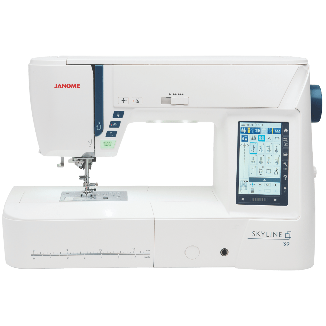 Janome Sewing Machine: Skyline S9-Indigo 001SKS9-I