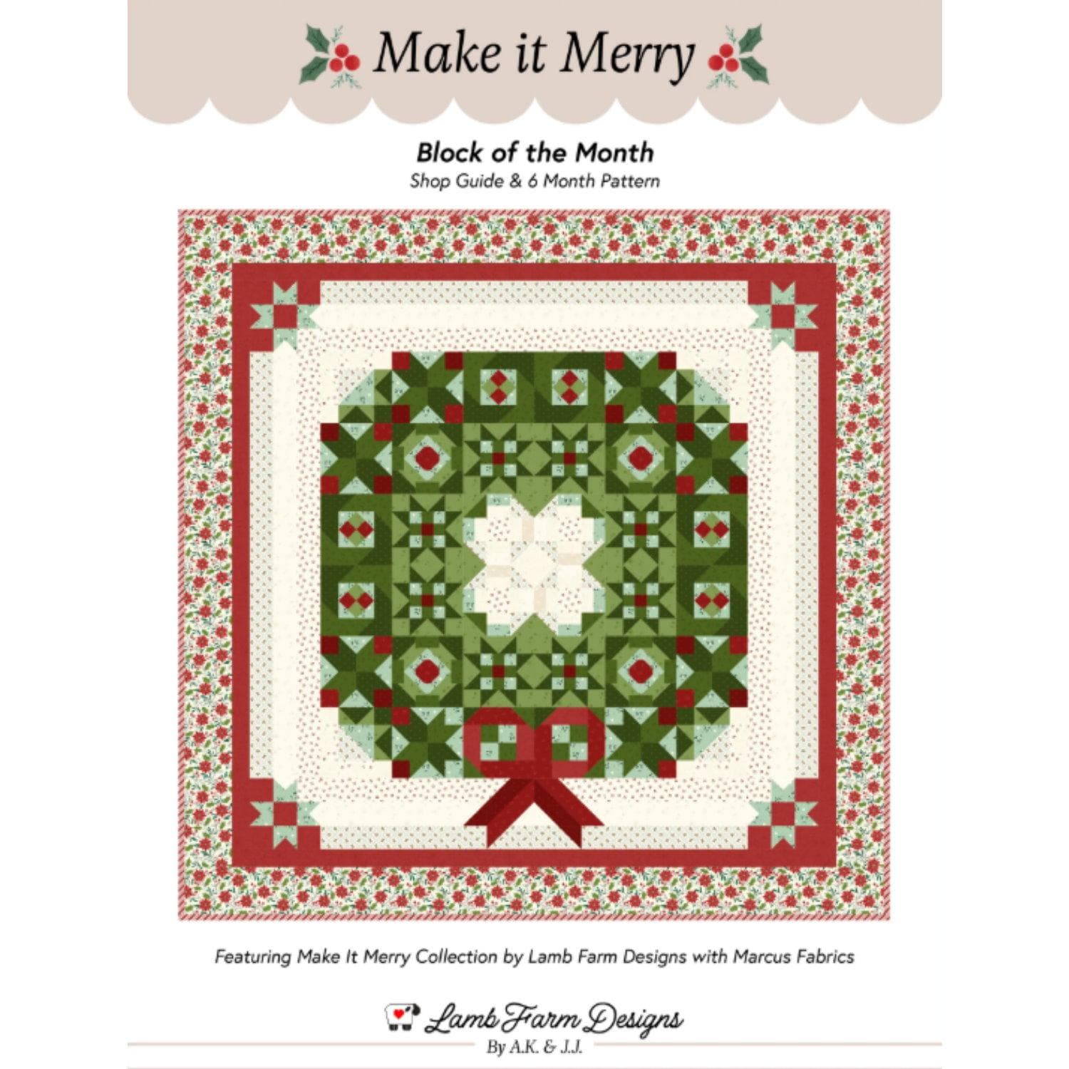 Quilt Book Pattern - Make it Merry MIMQBP