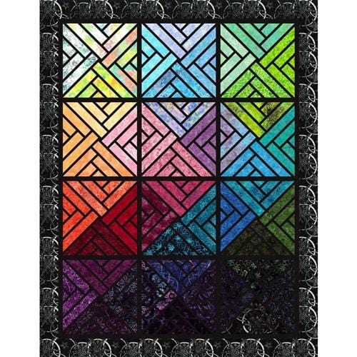 Fractured Paint Box Quilt Kit JNQ129K1