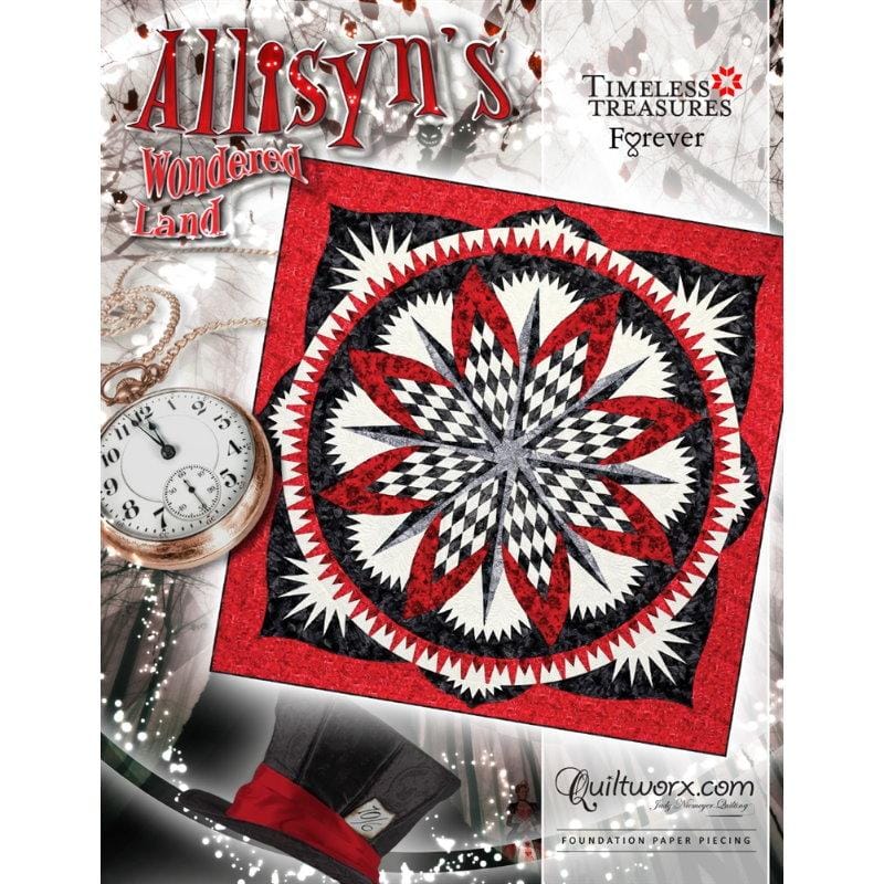 Judy Niemeyer Quiltworx - Allisyn's Wondered Land Quilt Pattern JNQ196P4