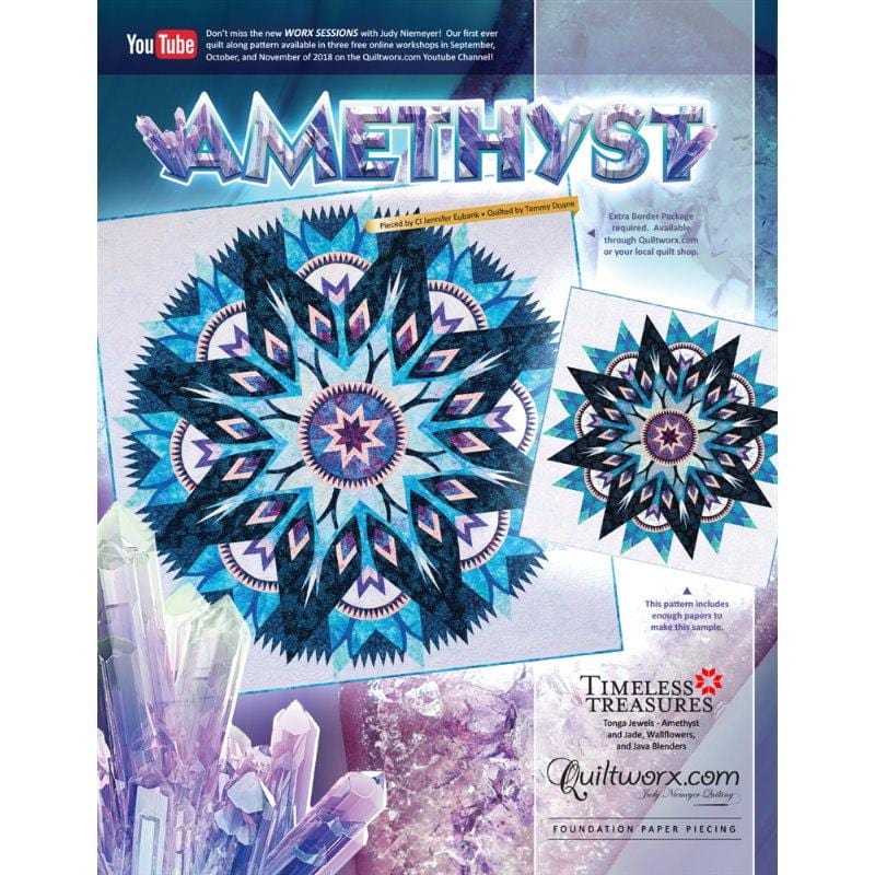 Judy Niemeyer Quiltworx - Amethyst Quilt Pattern 811823004638