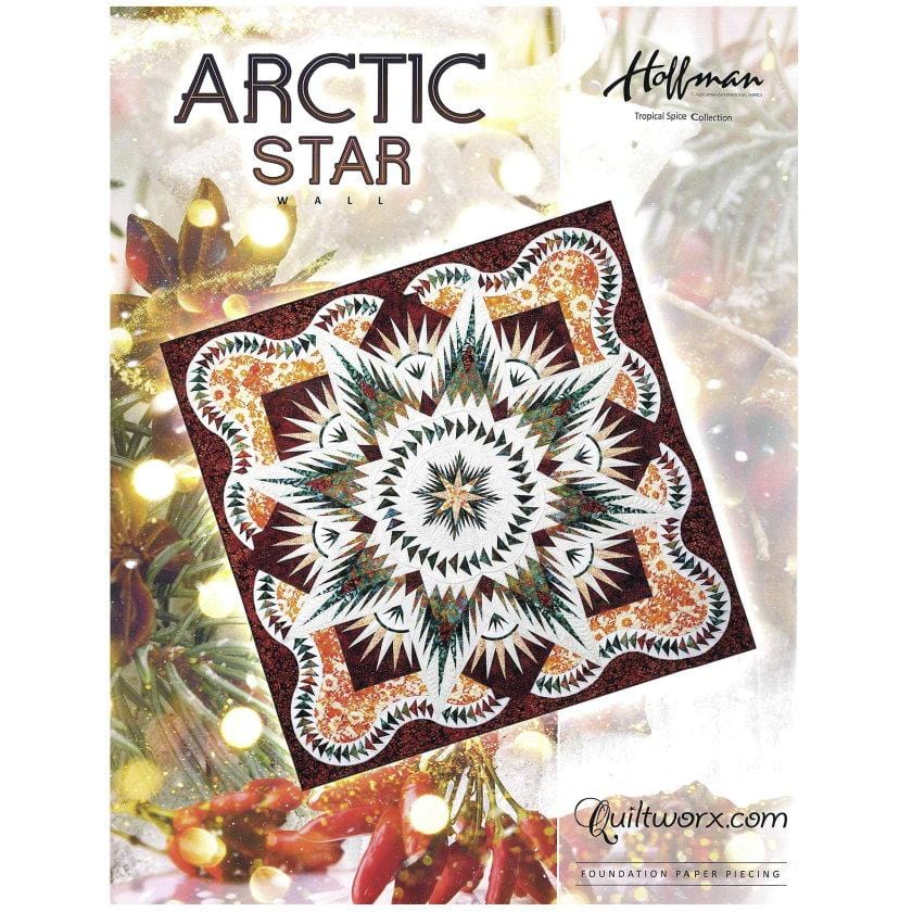 Judy Niemeyer Quiltworx - Arctic Star Wall Quilt Pattern JNQ00281P6