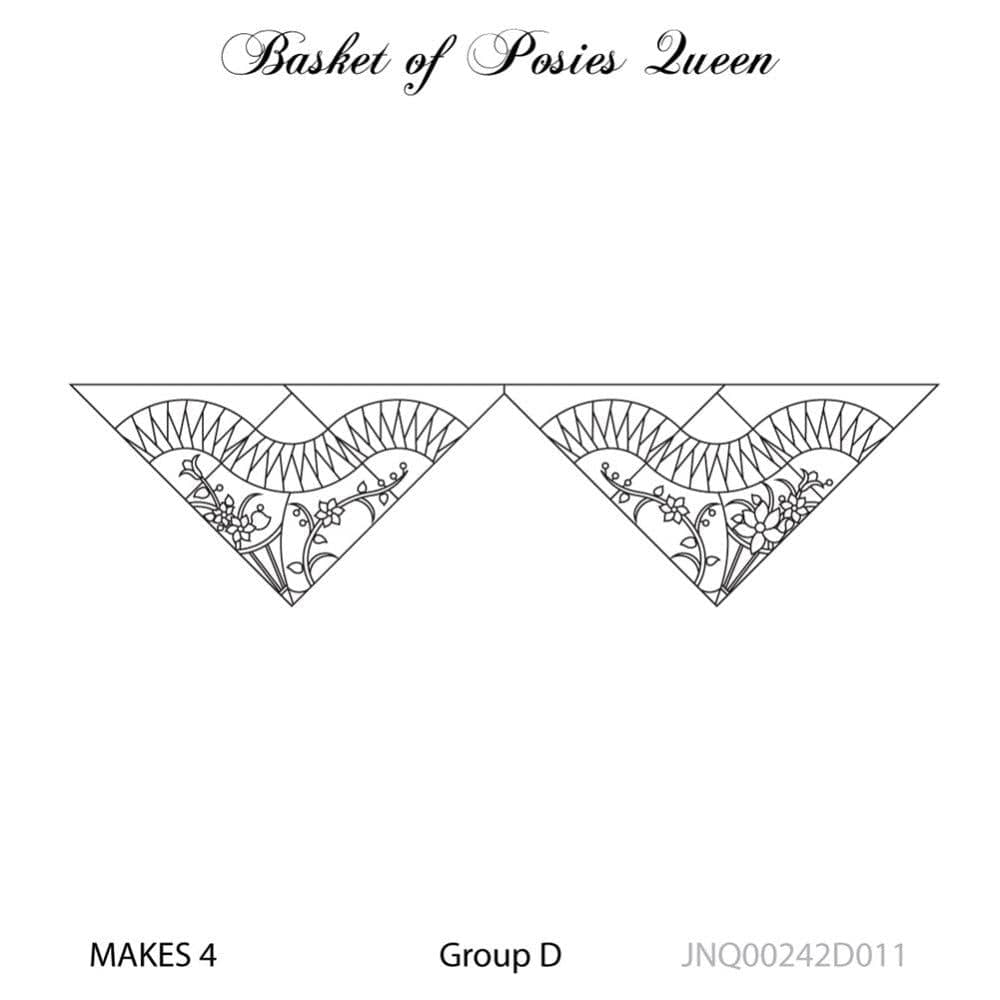 Judy Niemeyer Quiltworx - Basket of Posies Border JNQ00242D011