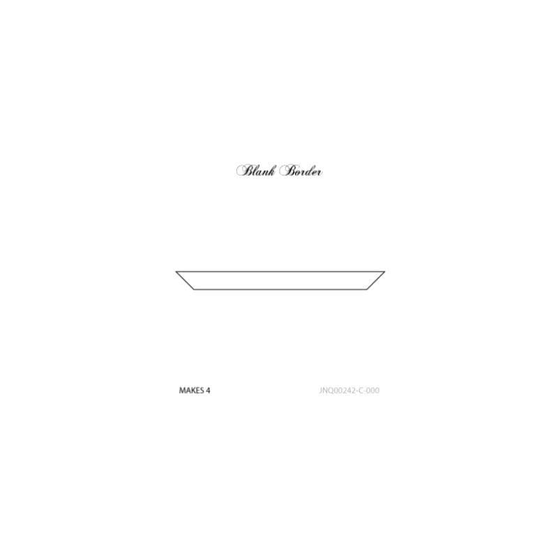 Judy Niemeyer Quiltworx - Blank Border Pattern JNQ00242C000