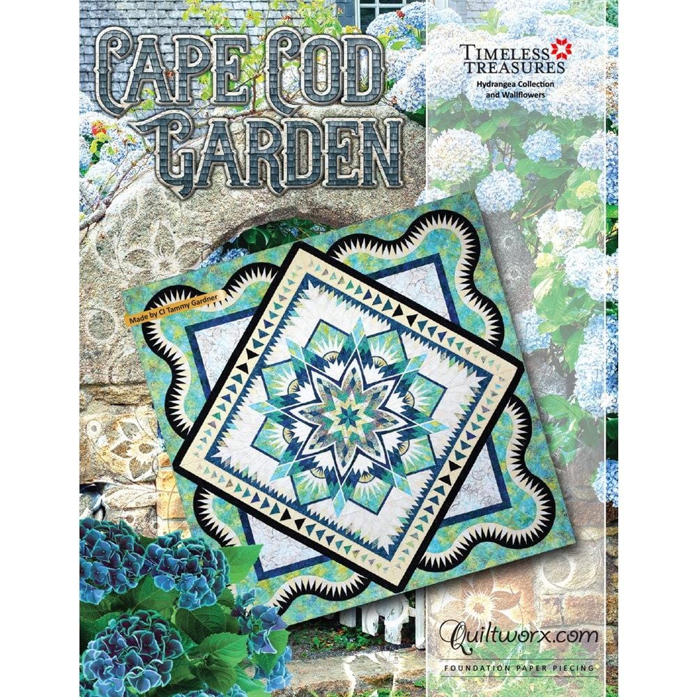 Judy Niemeyer Quiltworx - Cape Cod Garden Quilt Pattern JNQ00281P7