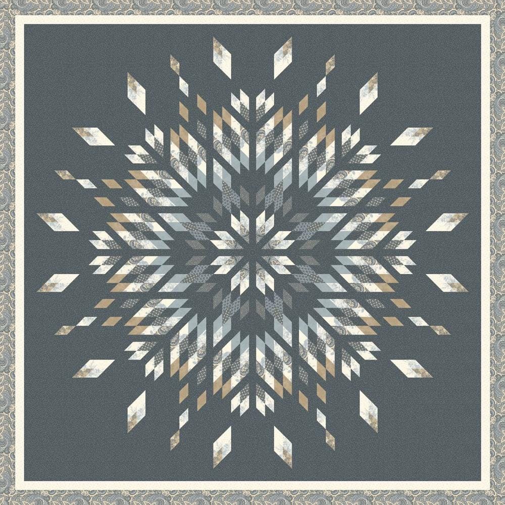 Judy Niemeyer Quiltworx - Chantilly Star Quilt Kit Dark JNQ00252K3