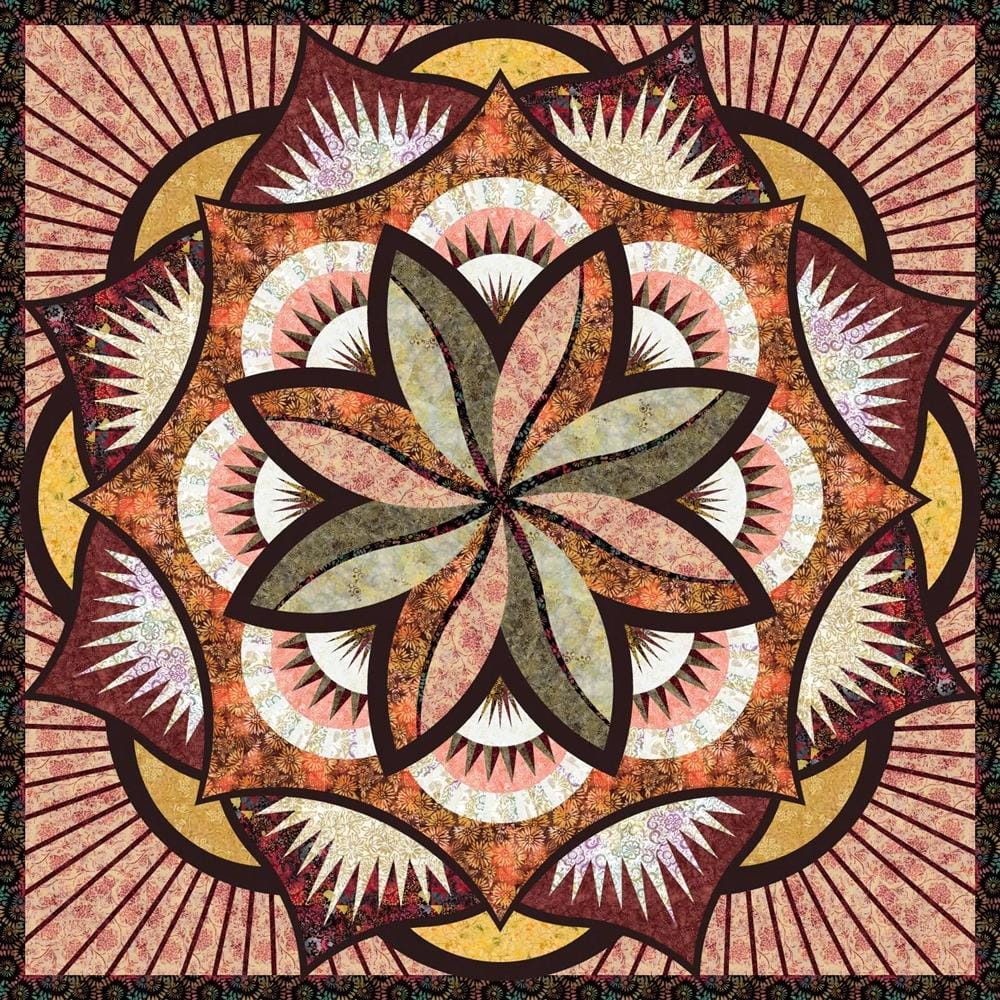 Judy Niemeyer Quiltworx - Cinnamon and Sage Quilt Kit JNQ00288K3