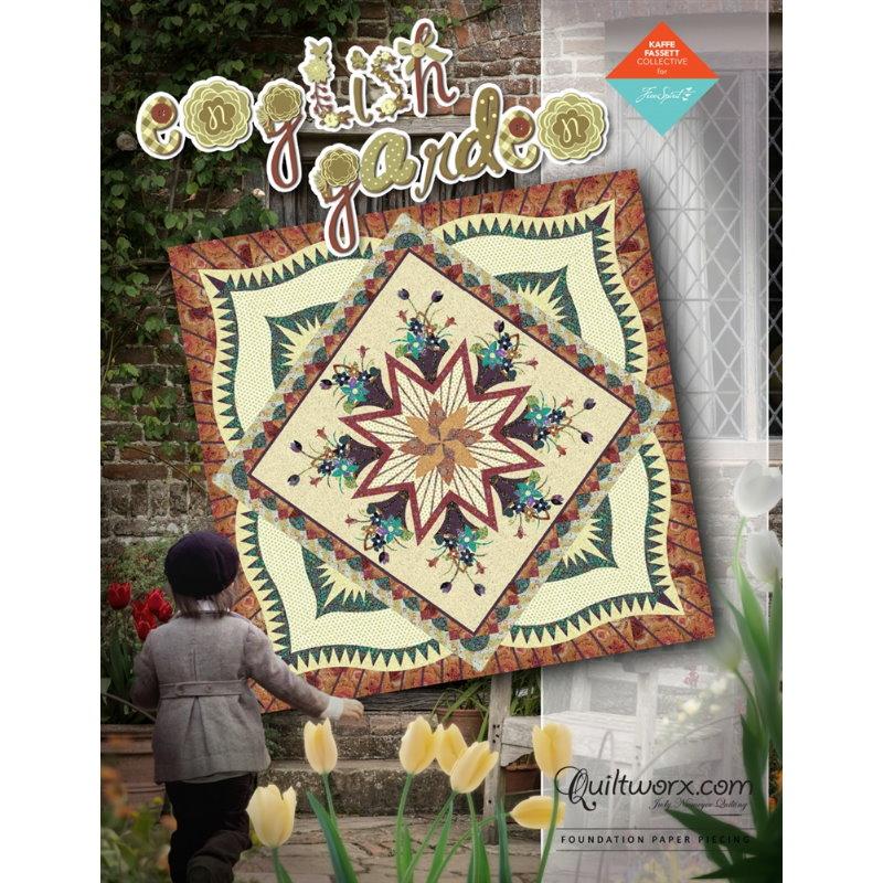 Judy Niemeyer Quiltworx - English Garden Quilt Pattern JNQ00242P6