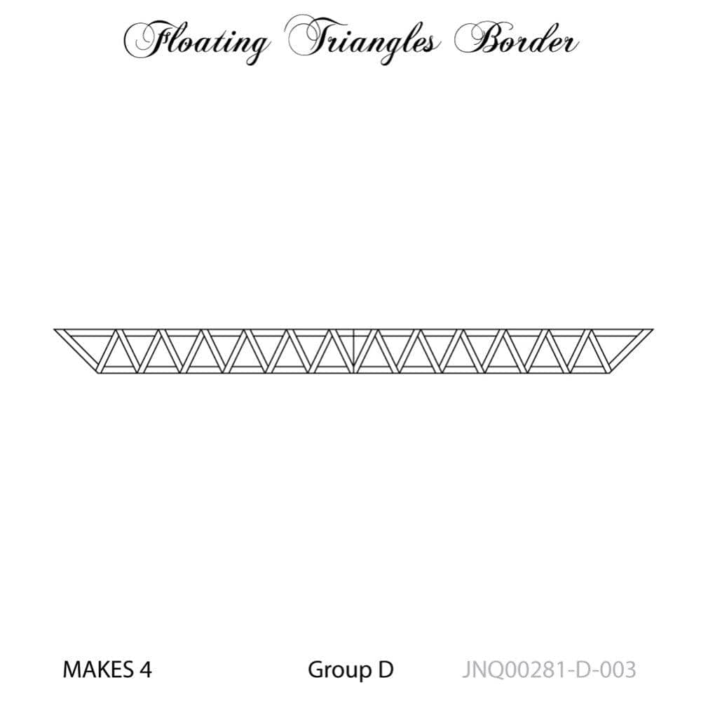 Judy Niemeyer Quiltworx - Floating Triangle Border JNQ00281D003