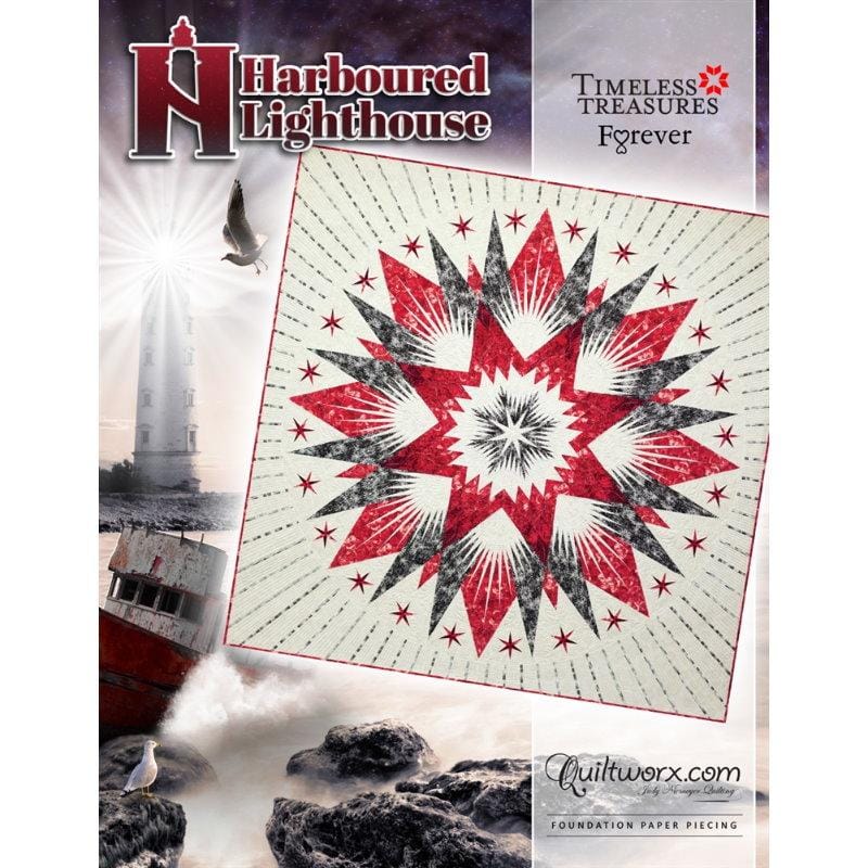Judy Niemeyer Quiltworx - Harboured Lighthouse Quilt Pattern JNQ00222P2