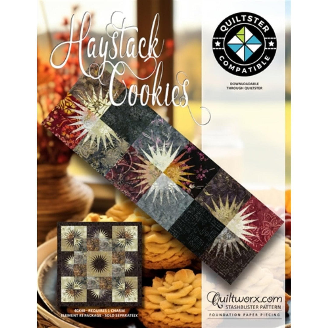 Judy Niemeyer Quiltworx - Haystack Cookies Pattern JNQ144P2