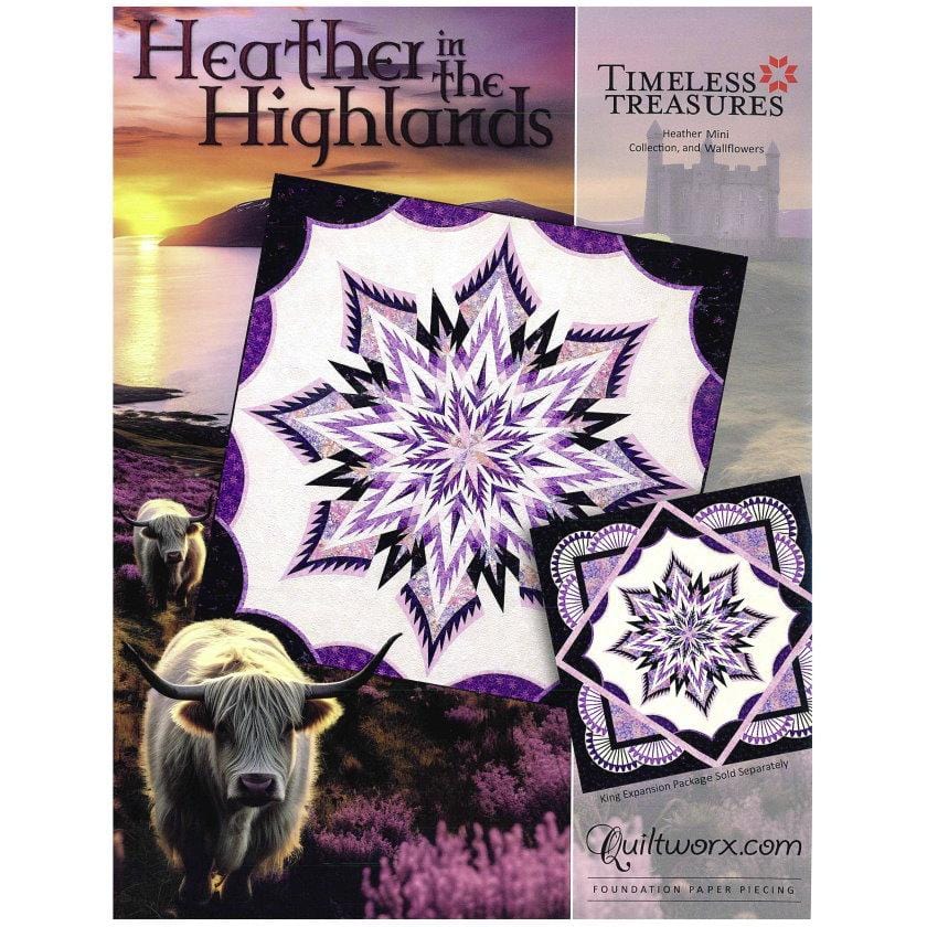 Judy Niemeyer Quiltworx - Heather in the Highlands Quilt Pattern JNQ00268P23