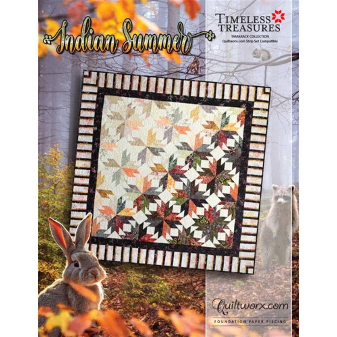 Judy Niemeyer Quiltworx - Indian Summer Quilt Pattern JNQ189P2-WS