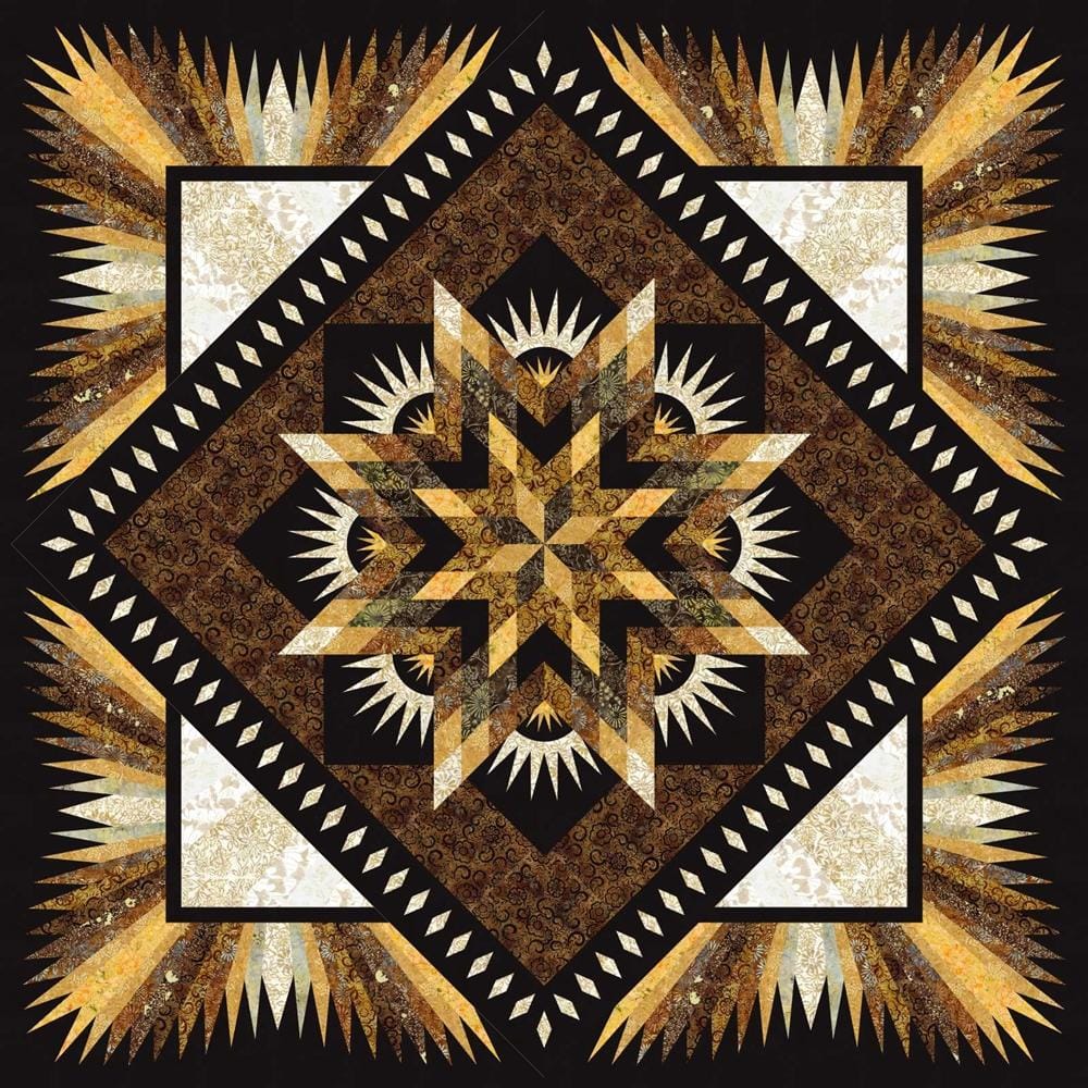 Judy Niemeyer Quiltworx Kit - Summer Solstice Queen Quilt JNQ00245K2