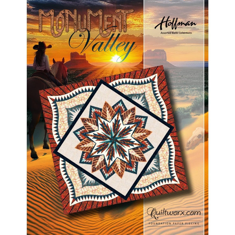 Judy Niemeyer Quiltworx - Monument Valley Pattern JNQ00222P16-WSAS