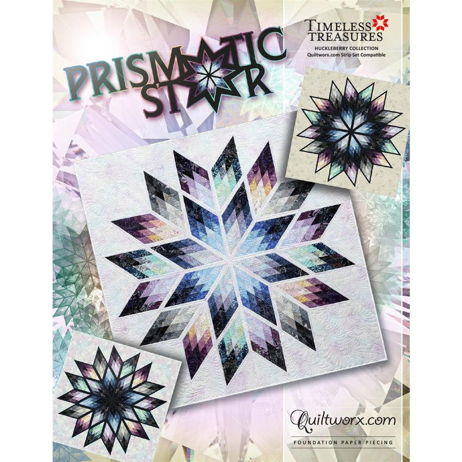 Judy Niemeyer Quiltworx - Prismatic Star Quilt Pattern JNQ176P