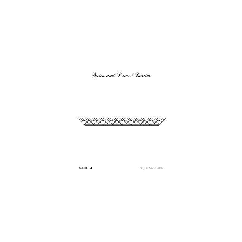 Judy Niemeyer Quiltworx - Satin and Lace Border Pattern JNQ00242C002