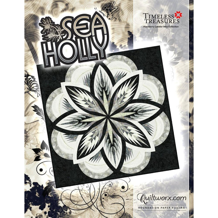 Judy Niemeyer Quiltworx - Sea Holly Quilt Pattern JNQ134P3
