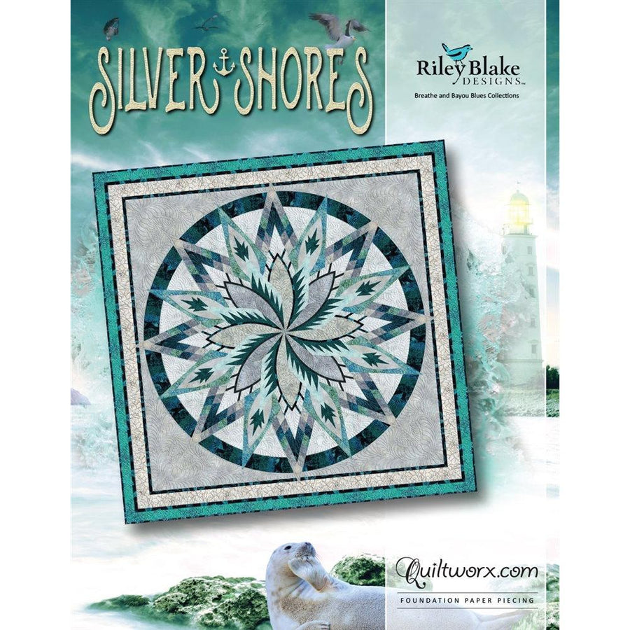 Judy Niemeyer Quiltworx - Silver Shores Quilt Pattern JNQ268P13