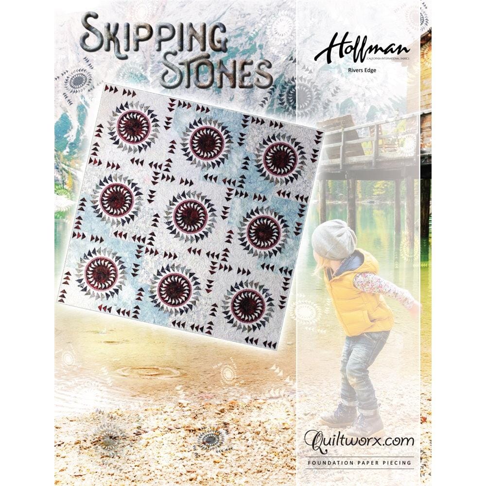 Judy Niemeyer Quiltworx - Skipping Stones Quilt Pattern JNQ00275P17